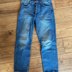 Gap cheeky straight high rise